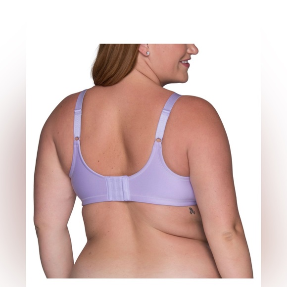 Vanity Fair Beauty Back, Full Figure back smoothing wireless bra, 42DDD, White - Picture 9 of 12